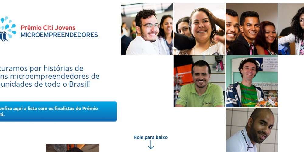 Conheça os 20 finalistas do Prêmio Citi Jovens Microempreendedores!