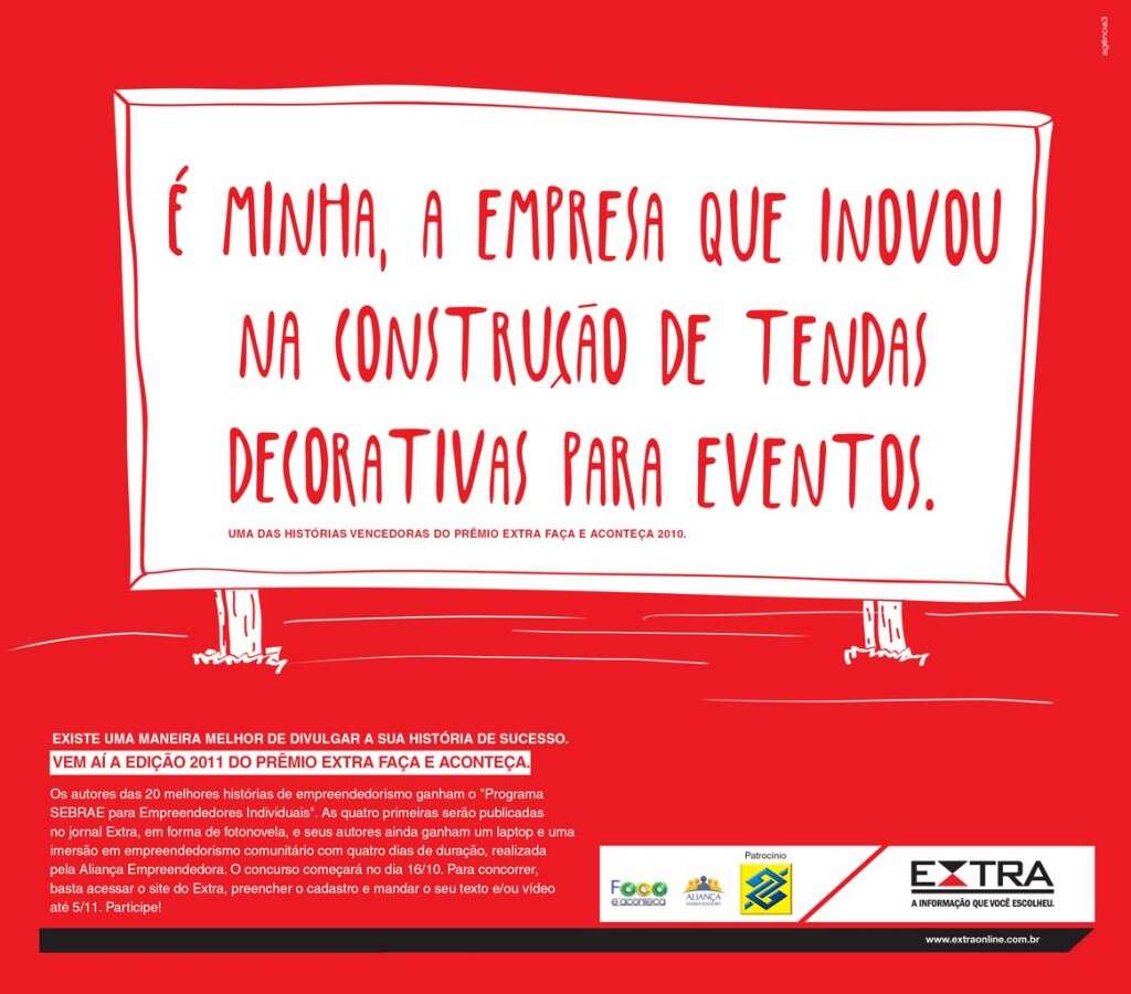 Aliança Empreendedora apoia Prêmio de Empreendedorismo “Faça e Aconteça”, do Jornal Extra no Rio de Janeiro