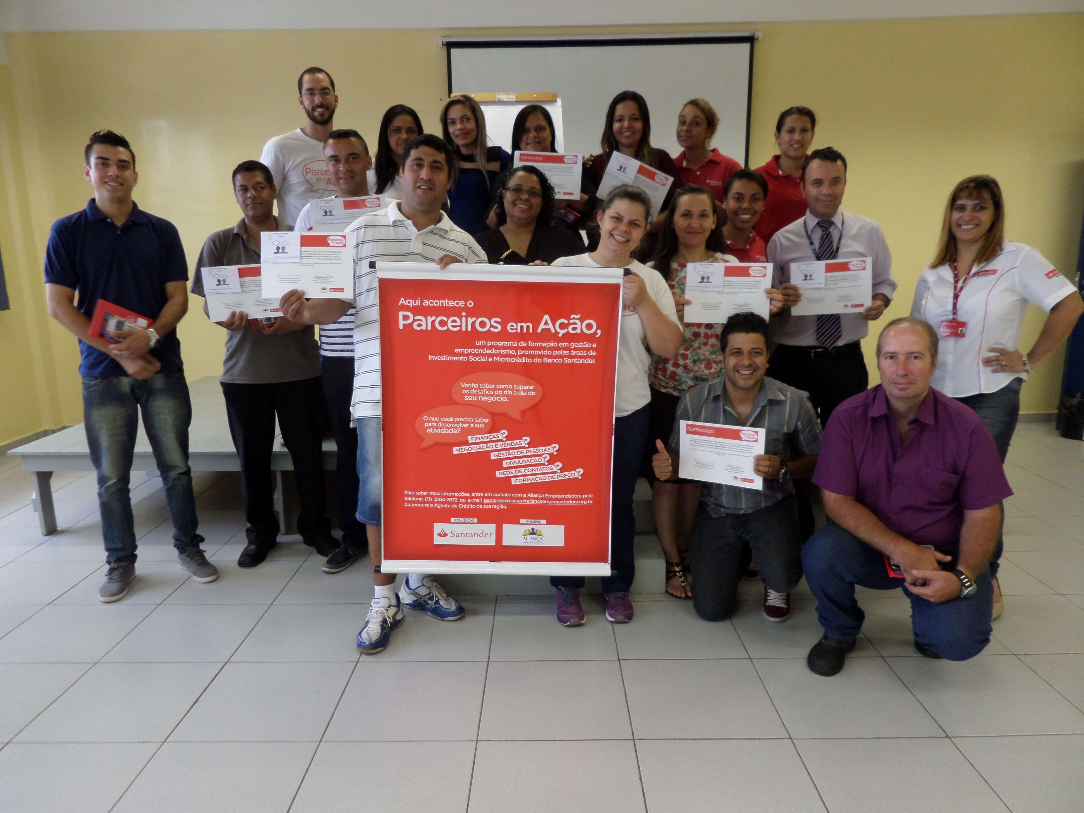 Encontros do Programa Parceiros em Ação reúne microempreendedores em São Paulo, Pernambuco, Paraíba e Rio Grande do Norte