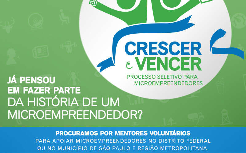 Quer fazer parte da história de um microempreendedor e ainda ter uma experiência incrível de voluntariado com a Aliança Empreendedora?