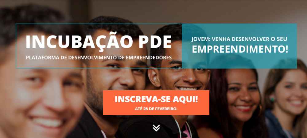 Jovens empreendedores podem ter suas iniciativas de impacto social e tecnologia digital incubadas