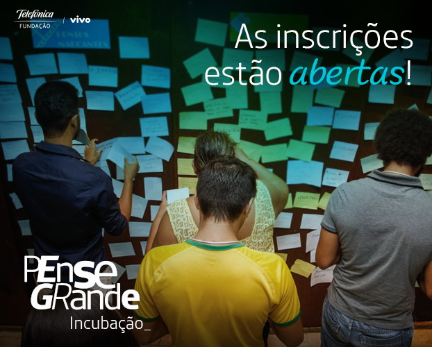 Fundação Telefônica Vivo e Aliança Empreendedora abrem inscrições para incubação de jovens empreendedores