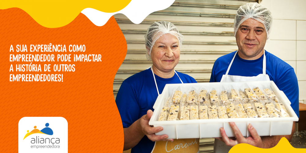 Venha fazer parte da história de um microempreendedor e ainda ter uma experiência incrível de voluntariado com a Aliança Empreendedora