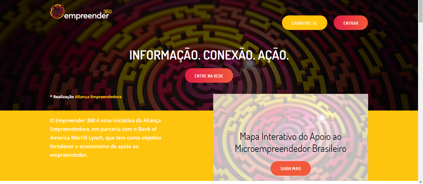 Aliança lança mapa de organizações que apoiam o microempreendedor brasileiro