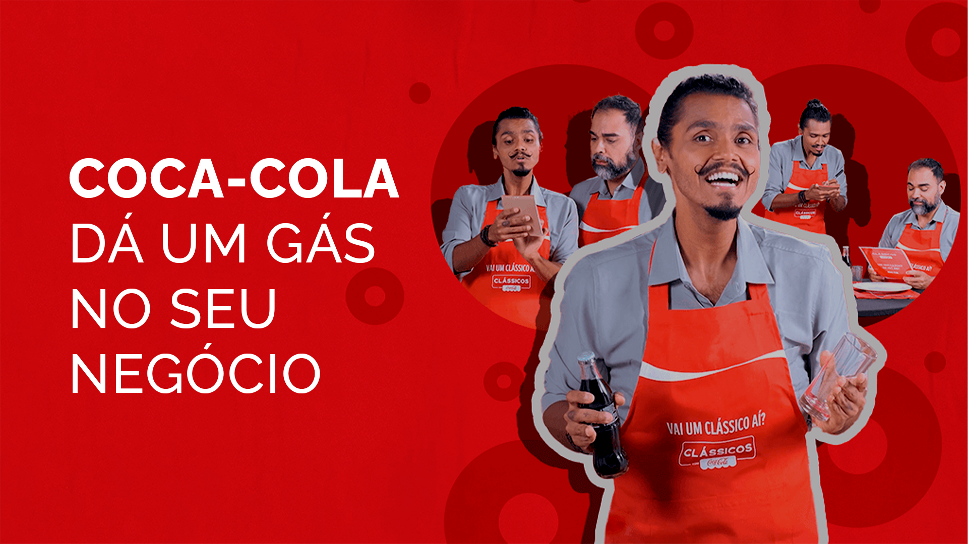 Coca-Cola dá um gás no seu negócio